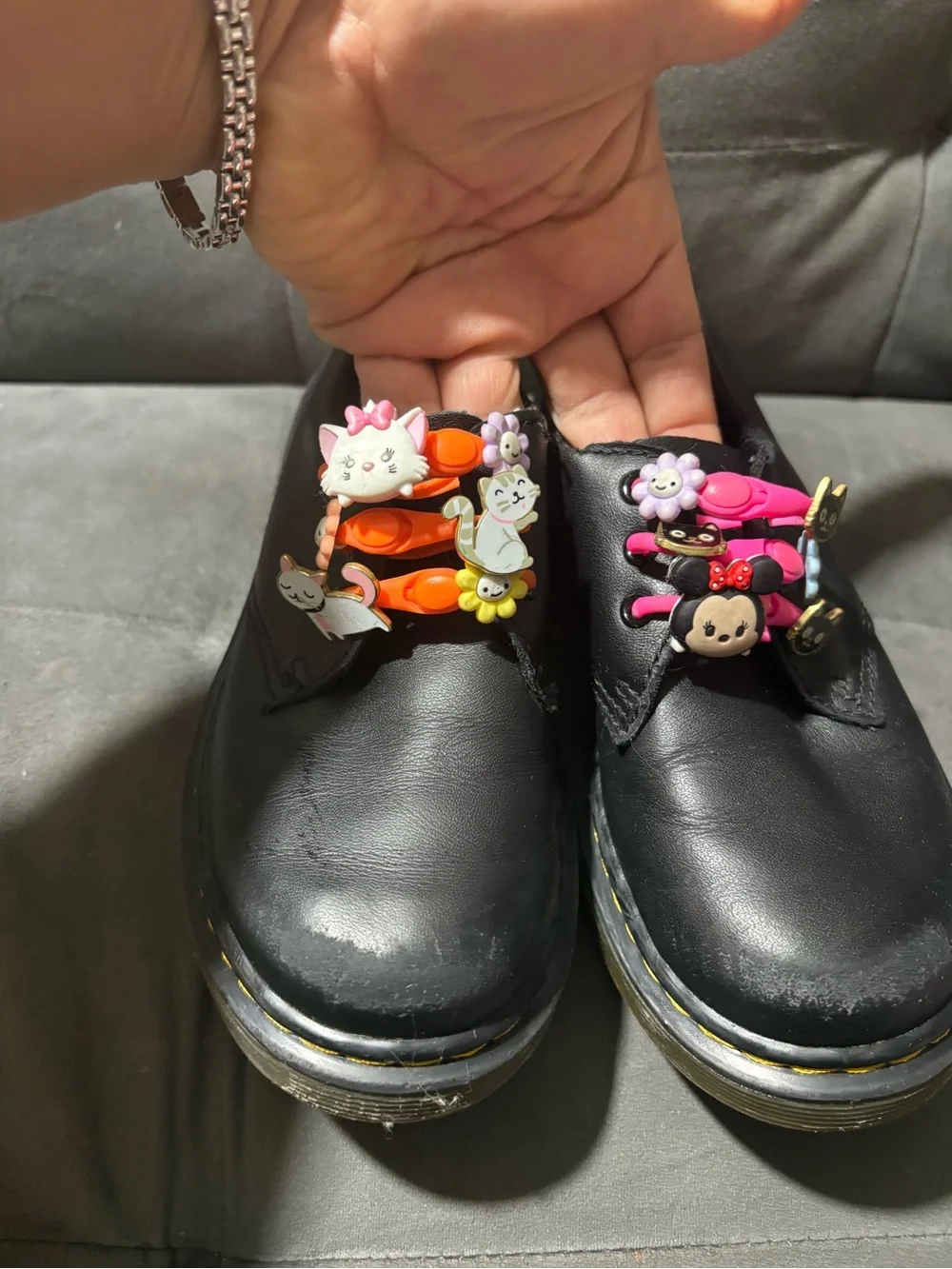 Dr. Martens 1461 Oxford Shoes Children’s Kids Size 13 Black Leather